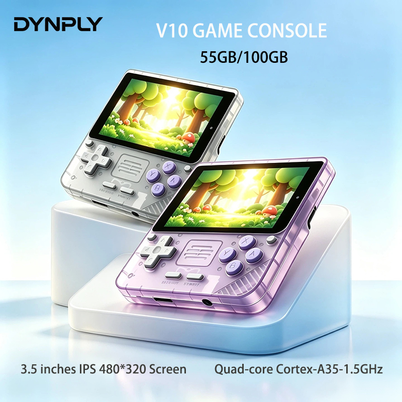 Retro Gaming Kiosk - POWKIDDY V10 Console di Gioco Portatile