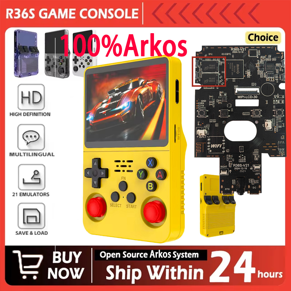 R36S Nuova Console di Gioco Re - Retro Gaming Kiosk recensione e prezzo
