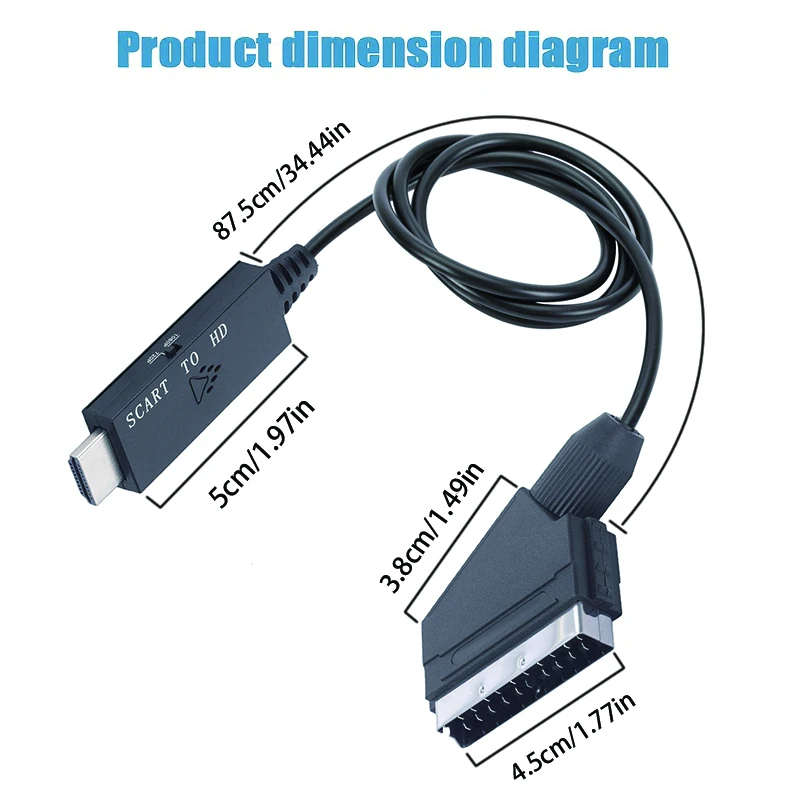 Convertitore da SCART a HDMI,  - Scart To Hdmi recensione e prezzo