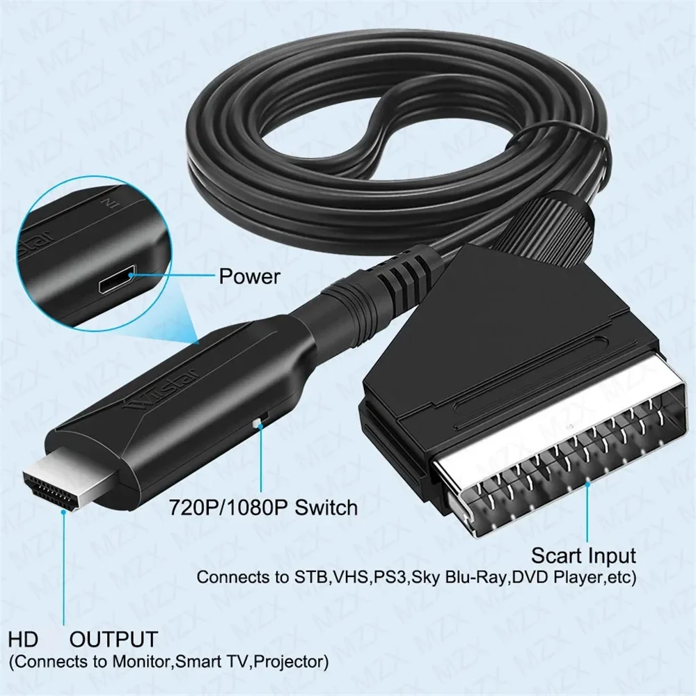Convertitore da Scart a HDMI e - Scart To Hdmi recensione e prezzo