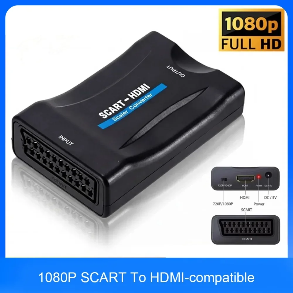 Adattatore convertitore da SCA - Scart To Hdmi recensione e prezzo